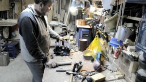 Шлифовальный барабанный станок из рейсмуса Кратон. Часть 1