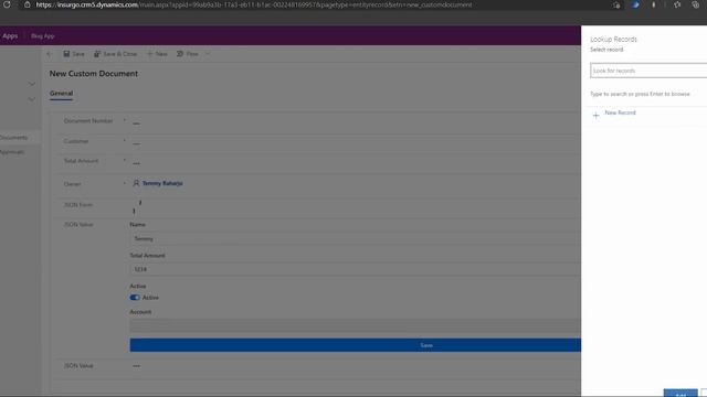 PCF Form Json смотреть онлайн