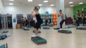 Функциональная тренировка со степом и бодибаром