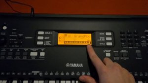 Основные Возможности Yamaha PSR-E363.