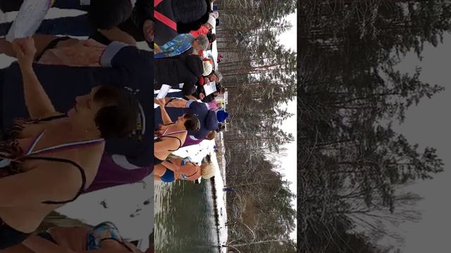 моржи Калуги перед новым годом! смотреть онлайн