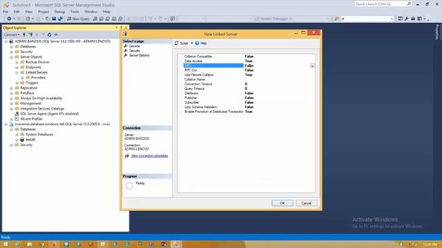 How To Configure Azure SQL database As a a linked server to an Onprem SQL Server смотреть онлайн