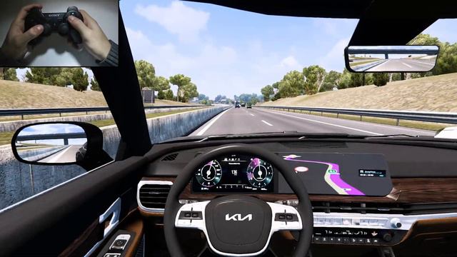 2024 KIA Telluride | Euro Truck Simulator 2 | PS3 Controller смотреть онлайн