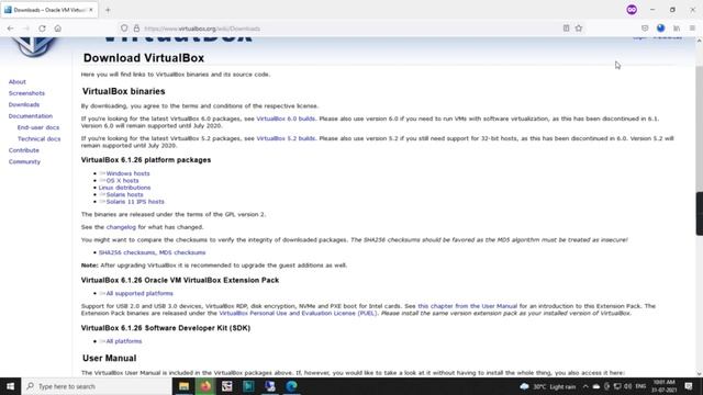Oracle VM Virtualbox Download and Install on Windows 10 смотреть онлайн