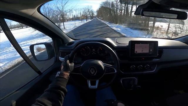 2021 Renault Trafic SpaceClass Blue dCi 170 EDC | POV test drive смотреть онлайн