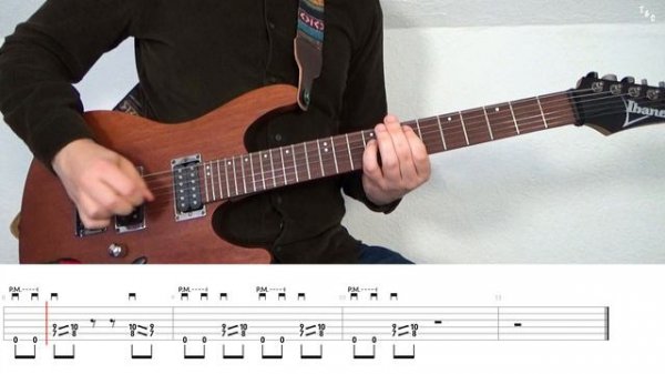 Rammstein - Rammstein Guitar Riff (with Tabs)