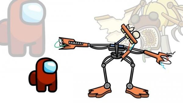 Mini Crewmate Kills CREEPY WUBBOX Characters 4 | Among Us