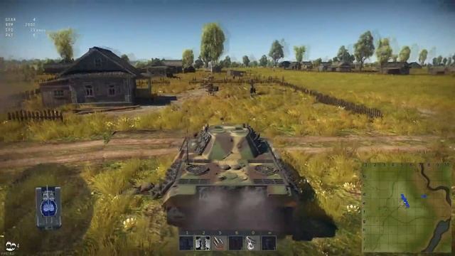VK 1602 Leopard в WAR THUNDER! Маленькая Пантера смотреть онлайн