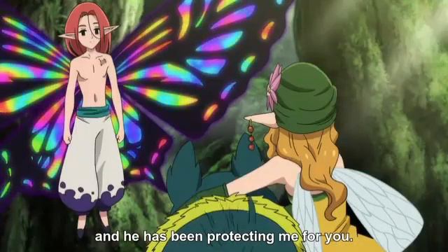 He kept his promise, Rou x Gerheade😭 Nanatsu no taiza Romantic Scene смотреть онлайн