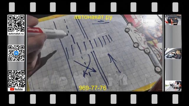 Развороты на Дорогах по ПДД , по Безопасным Действиям и при Сдаче Экзамена. смотреть онлайн