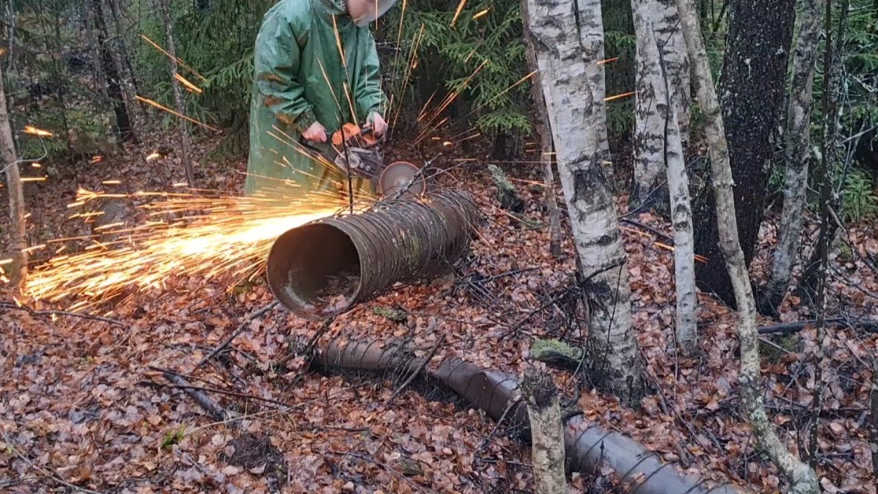 Коп прошлогодних находок в полях, пилю трубы!!! смотреть онлайн
