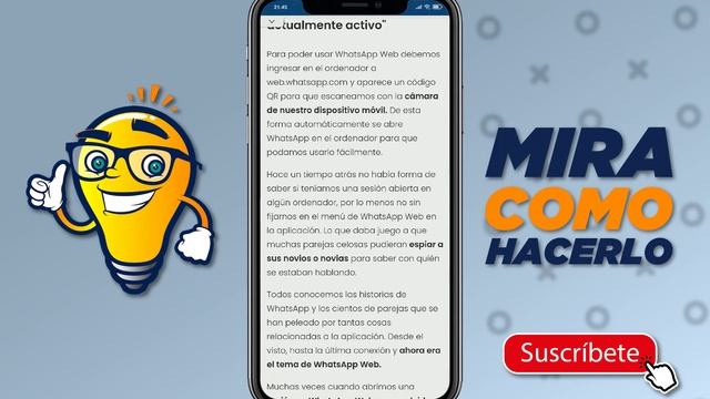 Cómo Quitar la Notificación de 'WhatsApp Web está Actualmente Activo' смотреть онлайн