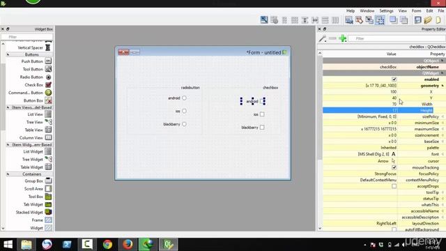 64 Qt Designer RadioButton & CheckBox Customization смотреть онлайн