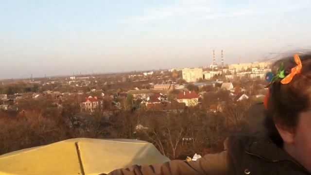 Колесо обозрения. Парк "Победа". смотреть онлайн