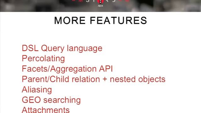 DrupalCon Amsterdam 2014: Integration Of Elasticsearch In Drupal - The 