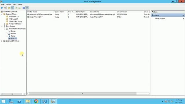 How to Configure Print Server in Windows Server 2012 R2 смотреть онлайн