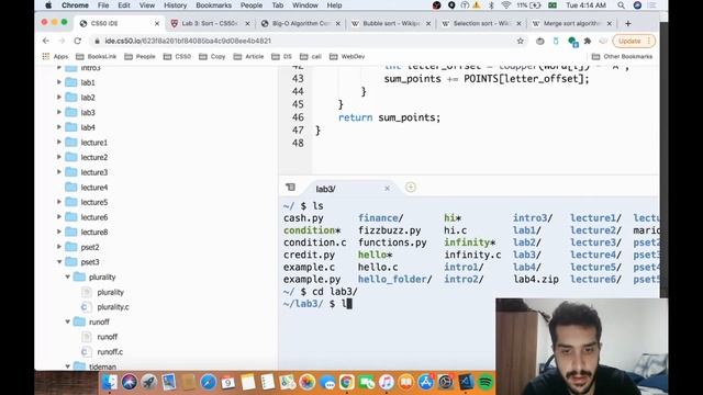 LAB 3: SORT | SOLUTION (CS50) смотреть онлайн