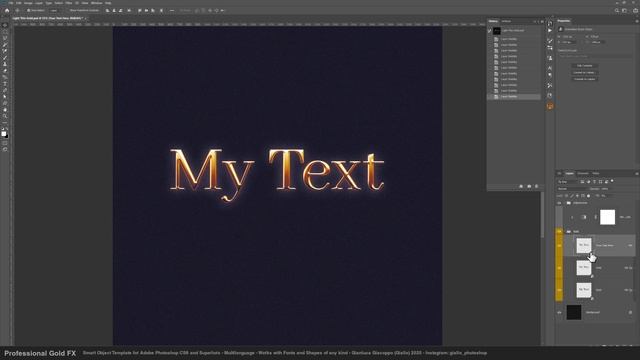Epic Gold Photoshop Effect! HD Gold Effect for Logos and Texts смотреть онлайн