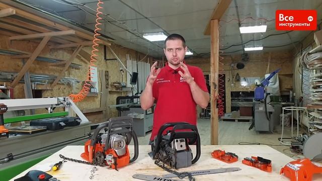 Сравнение бензопил. Hitachi vs Husqvarna смотреть онлайн