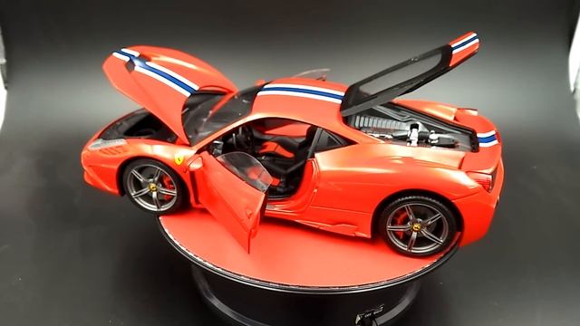 Ferrari 458 Speciale 1/18 By Hotwheels Elite Red смотреть онлайн
