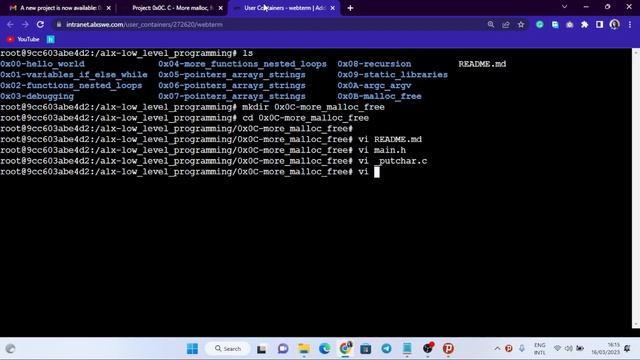 0x0C. C - More malloc, free, ALX: 0. Trust no one смотреть онлайн