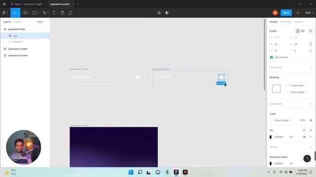 Password Hide/Show Interaction in Figma #figma #figma interaction смотреть онлайн