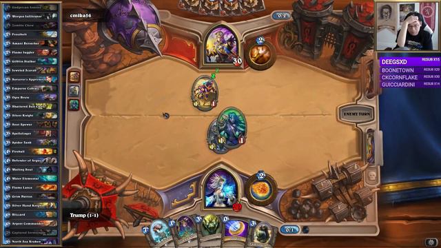 Hearthstone: Trump Cards - 293 - Patron Mage - Part 1 (Mage Arena) смотреть онлайн