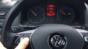Vw Golf5 круиз на руле