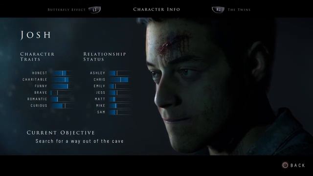 Until Dawn - Josh Status Screen (2020) смотреть онлайн
