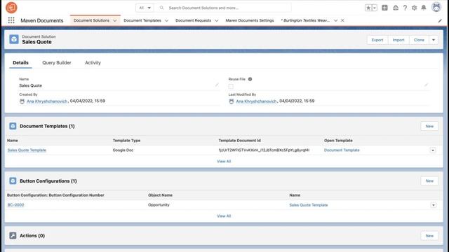Maven Documents Demo смотреть онлайн