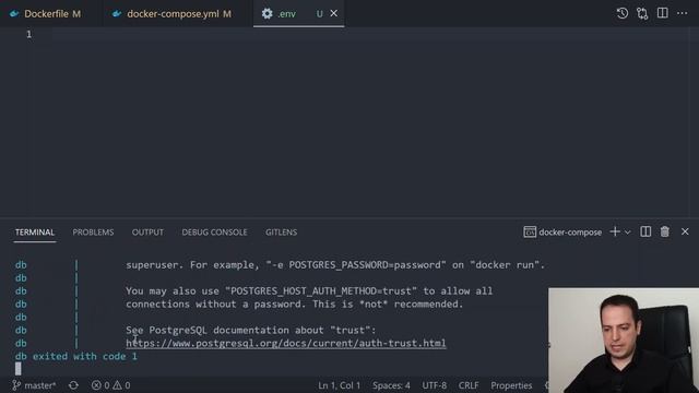 How to use Postgres database with Docker using Docker-Compose (Part 2) смотреть онлайн