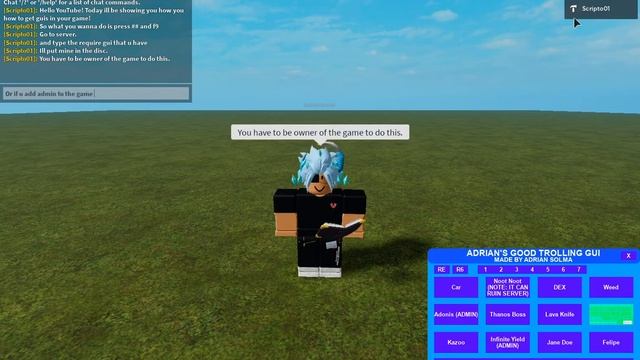 How to you get gui with Roblox Developer Console смотреть онлайн