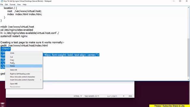 How To Set Up Nginx Virtual Hostings Server Blocks смотреть онлайн