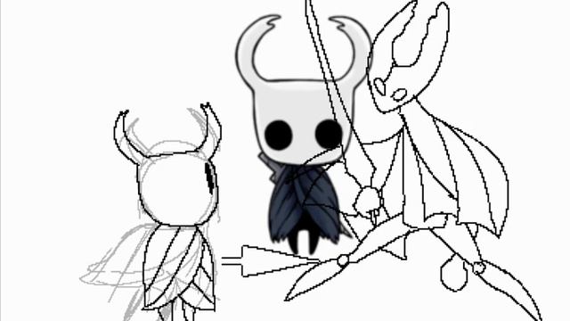 hollow knight final boss - pixel art speedpaint✨ смотреть онлайн