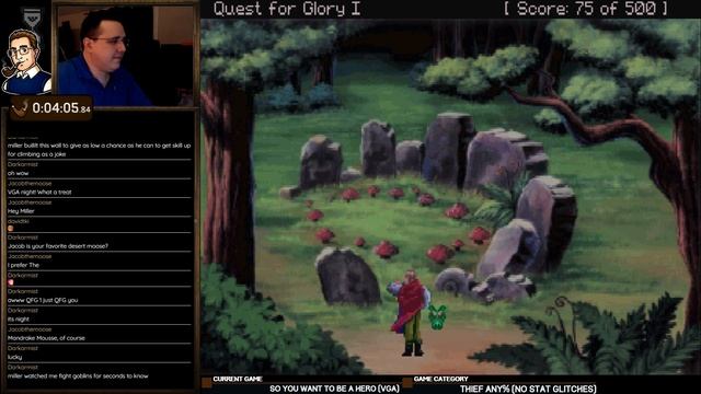 Quest for Glory: So You Want To Be A Hero VGA Thief Any% WORLD RECORD Speedrun [8:05] смотреть онлайн