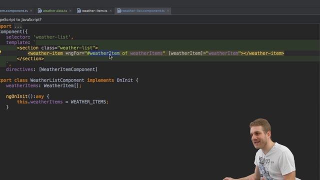 Angular 2 Full App Tutorial - Weather App - #6 Property Binding смотреть онлайн