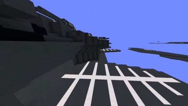 Minecraft. Космический корабль. Спавн для сервера. Minecraft PE смотреть онлайн