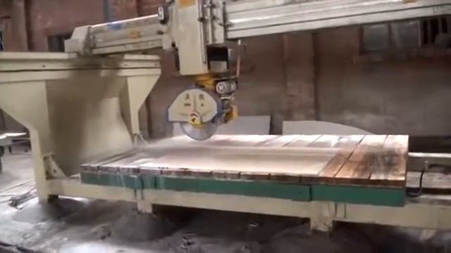 Пила для раскроя слэбов в трех осях LTQJ-600 смотреть онлайн