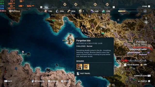 GTX 950 Gameplay Assassins Creed Odyssey. смотреть онлайн