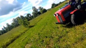 Самодельный трактор переломка