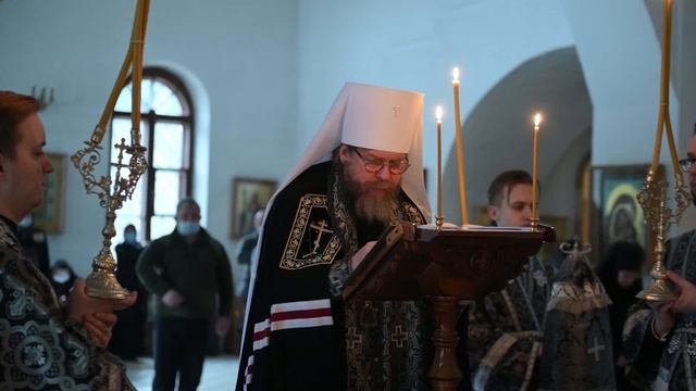 Покаянный канон прп. Андрея Критского. Читает митрополит Псковский и Порховский Тихон. 9 песнь смотреть онлайн