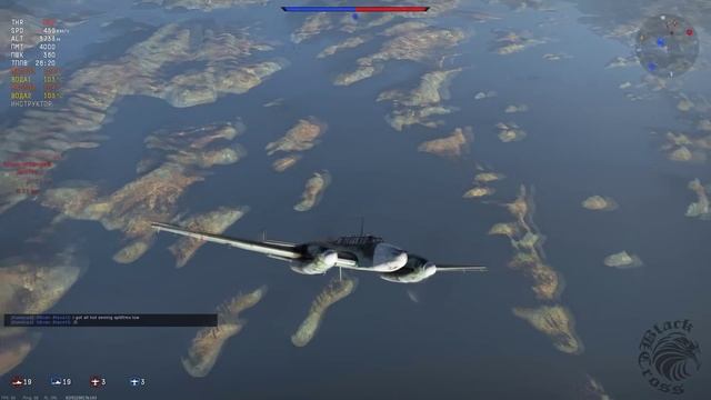 Bf.110C-4 | Не хуже одномоторных | War Thunder смотреть онлайн
