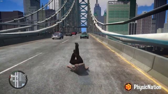 GTA IV - Helicopter Bailouts Ragdolls Compilation #2 (Euphoria Ragdolls Moments) смотреть онлайн