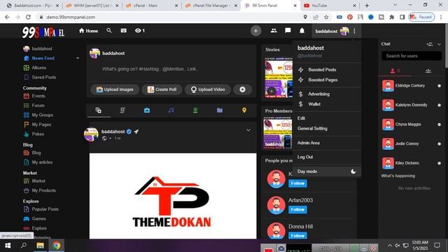 How to Make a Social Networking Site Facebook with PHP Script Profile Type web Website Make 2023 смотреть онлайн