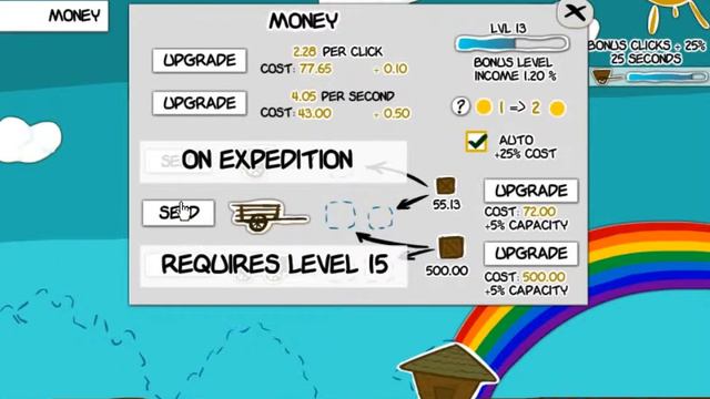 STICKER IDLE►кликер►наклейки! смотреть онлайн