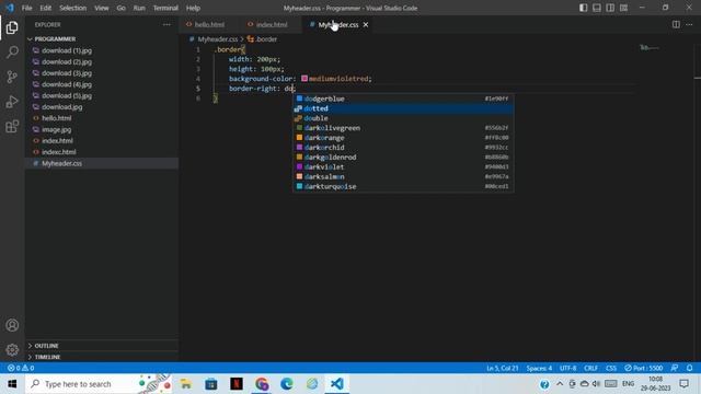 How to create Border Styles in css смотреть онлайн