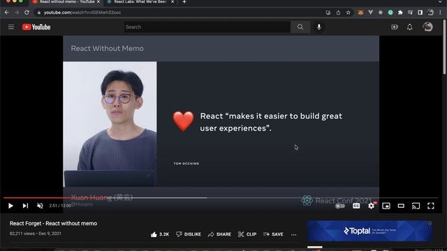 Kỹ thuật tối ưu hiệu suất ứng dụng ReactJs với React Memo và React Forget смотреть онлайн