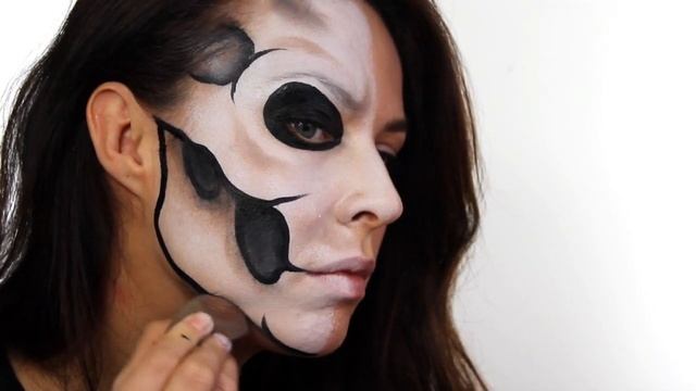 Skull Face Painting | Halloween Makeup For Kids
