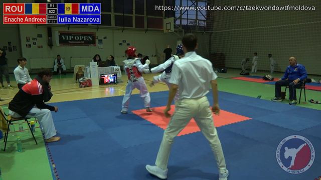 522. Enache Andreea (ROU) vs Iulia Nazarova (MDA) смотреть онлайн
