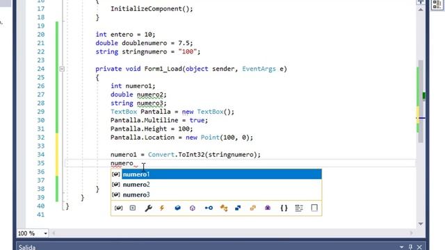 Como Convertir Datos en C# String Int Double смотреть онлайн